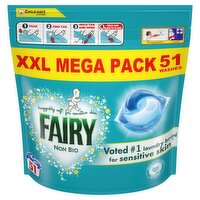 Fairy Non Bio PODS®, 51 Washes