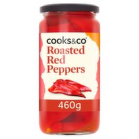 Cooks & Co Roasted Red Peppers in Red Wine Vinegar 360g