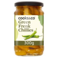 Cooks & Co Green Frenk Chillies 150g