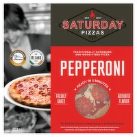 Saturday Pizzas Pepperoni 400g