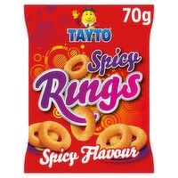 Tayto Spicy Flavour Spicy Ring's 70g