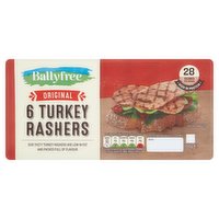 Ballyfree 6 Original Turkey Rashers 150g