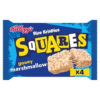 Kellogg's Rice Krispies Squares Chewy-Tastic Marshmallow Snack Bars 4x28g