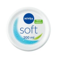 NIVEA Soft Moisturiser for Body, Face & Hands  200ML