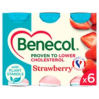 Benecol Strawberry Yogurt Drink 6 x 67.5g (405g)