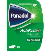 Panadol ActiFast 500mg Tablets 10 Tablets