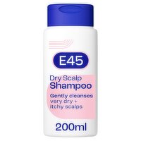 E45 Dry Scalp Shampoo for Dry and Itchy Scalp and Dandruff - 200ml