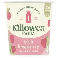 Killowen Farm Irish Raspberry Live-Cultured Yogurt 135g