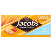 Jacob's Light Cream Crackers 200g