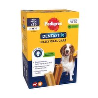 Pedigree Dentastix Daily Adult Medium Dog Treats 28 x Dental Sticks 720g