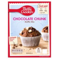 Betty Crocker Chocolate Chunk Muffin Mix 335g