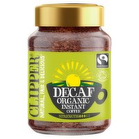 Clipper Fairtrade Organic Decaf Coffee 100g
