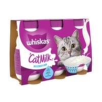 Whiskas Kitten Cat Milk Bottle 3 x 200ml