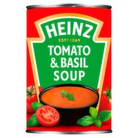 Heinz Cream of Tomato & Basil Tinned Soup 400g