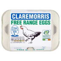 Claremorris 6 Free Range Eggs Large