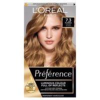 L'Oreal Paris Preference Hair Dye, Long Lasting, Luminous Permanent Hair Colour, 7.3, Florida