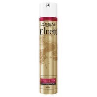 L'Oreal Elnett Coloured Hair UV Filter Strong Hold Shine Hairspray 400ml