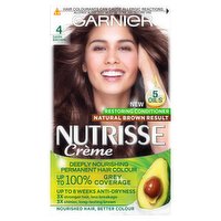 Garnier Nutrisse 4 Dark Brown Permanent Hair Dye