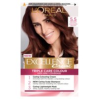 L'Oreal Excellence 5.5 Natural Mahogany Brown Permanent Hair Dye