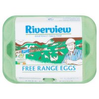 Riverview 6 Large Free Range Eggs