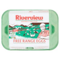 Riverview 6 Medium Free Range Eggs