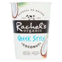 Rachel's Organic Greek Style Coconut Yogurt 450g
