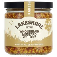 Lakeshore Wholegrain Mustard with Honey 205g