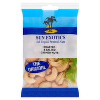 Sun Exotics Roasted & Salted Cashew Nuts 100g