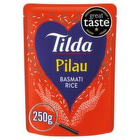 Tilda Microwave Pilau Basmati Rice 250g