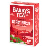 Barry's Tea Refreshing Berry Burst 20 Biodegradable Tea Bags 50g