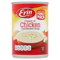 Erin Cream of Chicken Condensed Soup 400g