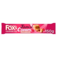 Fox's Favourites Jam 'n' Cream Raspberry & Vanilla 150g