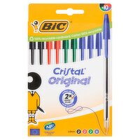 BIC Cristal Original Ball Pens x10