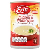 Erin Cream of Chicken & White Wine Condensed Soup 295g