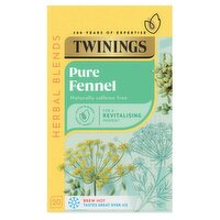 Twinings Pure Fennel 20 Single Tea Bags 40g