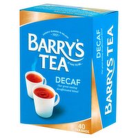 Barry's Tea Decaf 40 Tea Bags 125g