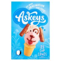 Askeys 21 Cup Cones with Sweetener