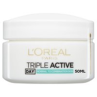 L'Oreal Paris Triple Active Day Moisturiser Normal to Combination Skin 50ml