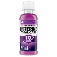Listerine Total Care Fluoride Mouthwash Clean Mint 95ml