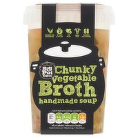 Big Pot Co Chunky Vegetable Broth Handmade Soup 500g