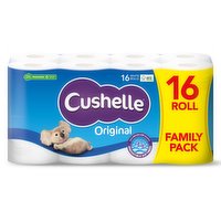 Cushelle White 16 Toilet Rolls