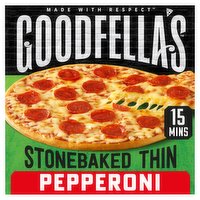 Goodfella's Stonebaked Thin Crust Pepperoni & Cheese Pizza 332g