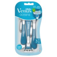 Venus Oceana Disposable Razors x3