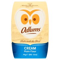Odlums Cream Plain Flour 4kg