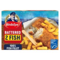 Birds Eye 2 Battered Fish Fillets 200g