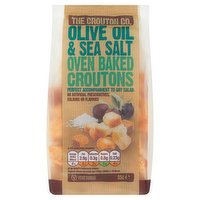 The Crouton Co. Olive Oil & Sea Salt Oven Baked Croutons 95g