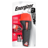 Energizer® Impact Rubber Torch with 2 x AA Batteries