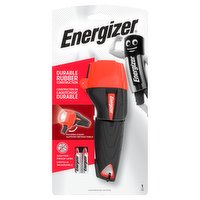 Energizer® Impact Rubber Torch with 2 x AAA Batteries