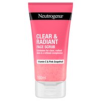 Neutrogena Clear and Radiant Face Scrub 150ml