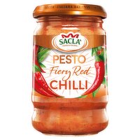 Sacla' Pesto Fiery Red Chilli 190g